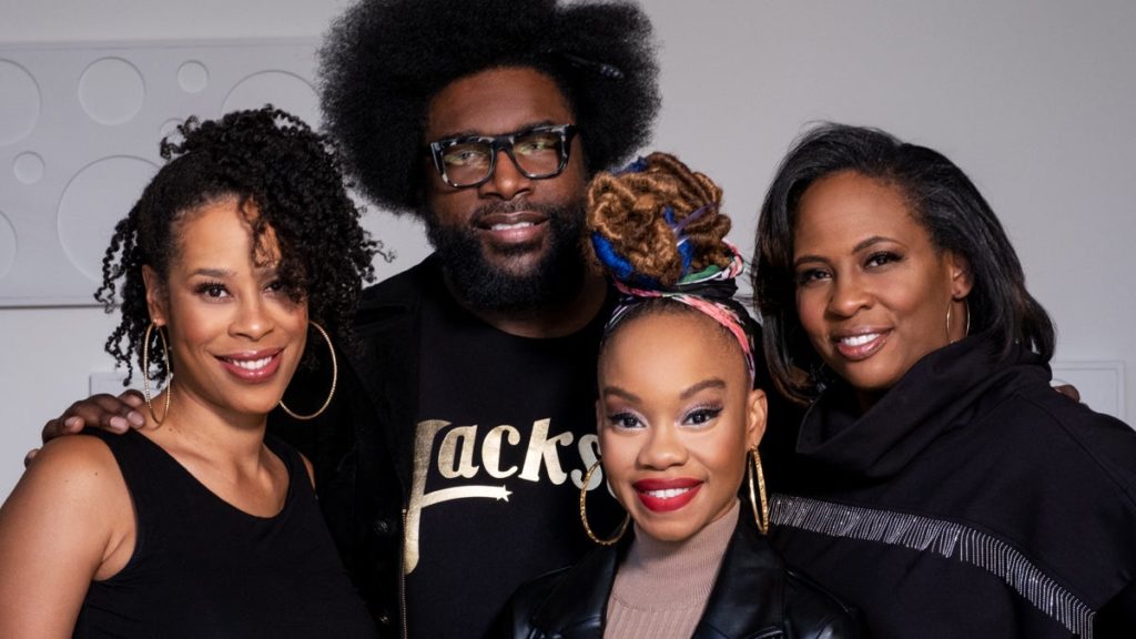 Dominique Morisseau - Ahmir Questlove Thompson - Camille A. Brown - and Kamilah Forbes- Photo by Nicola Goode