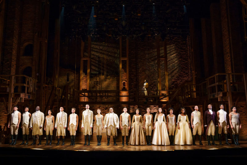 The "And Peggy" company of Hamilton