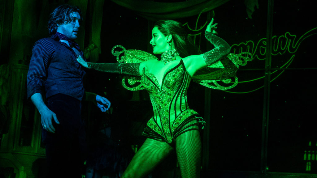 Show Photos – Conor Ryan as Christian and Courtney Reed as Satine in the North American Tour of Moulin Rouge! The Musical - 4/22 - Photo by Matthew Murphy for MurphyMade